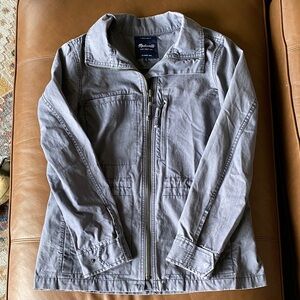 Madewell Blue Gray Utility Jacket